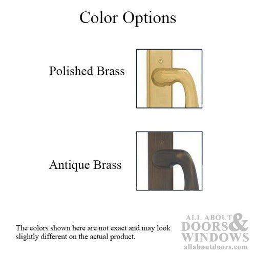 Dummy Pair, Sliding Patio Door  L- Handle, Fuhr 574 / 392 - Choose Color - Dummy Pair, Sliding Patio Door  L- Handle, Fuhr 574 / 392 - Choose Color