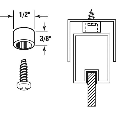 Door Bumpers, Anti-lift Patio - Door Bumpers, Anti-lift Patio