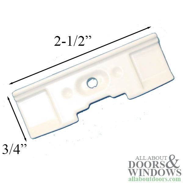 Milgard Keeper for Horizontal Slider and Single Hung Windows - Choose Color - Milgard Keeper for Horizontal Slider and Single Hung Windows - Choose Color