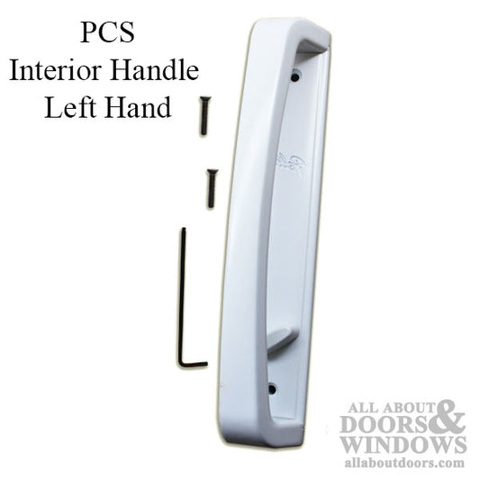 PCS Interior Pull Handle, XO - Left Hand - White