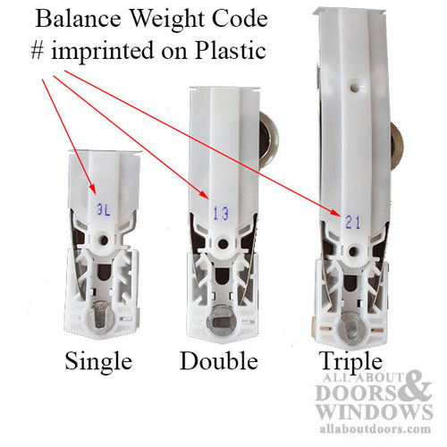 Quick Tilt Constant Force Balance .540 Carrier, Triple Coil - Quick Tilt Constant Force Balance .540 Carrier, Triple Coil