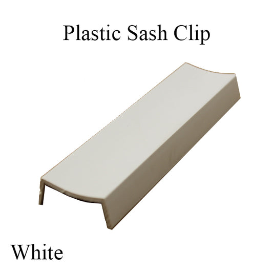 Vinyl Sash Stop, 4-1/8" x 7/16" - White