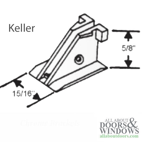 Keller Sash Carrier Bottom Shoe, 15/16