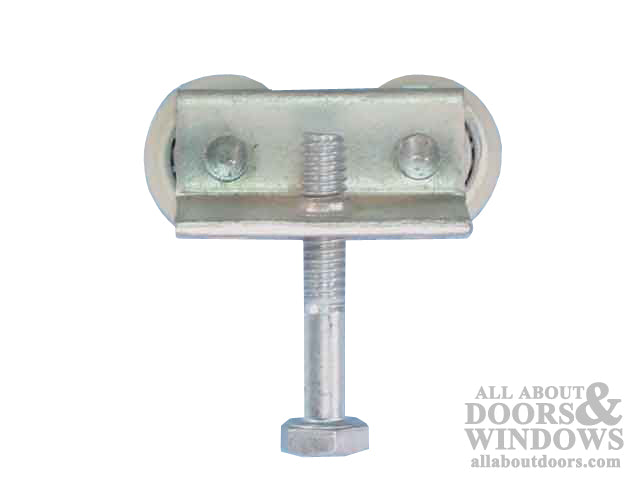 Roller Assembly, Mirror Door, 7/8 inch Flat Wheel - Roller Assembly, Mirror Door, 7/8 inch Flat Wheel