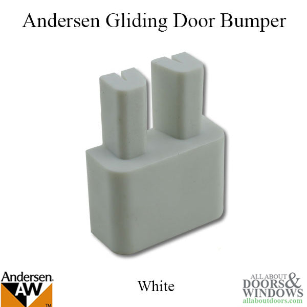 Andersen Frenchwood Gliding Doors - Bumper - Stop Extension - Retractable Insect Screen - White - Andersen Frenchwood Gliding Doors - Bumper - Stop Extension - Retractable Insect Screen - White