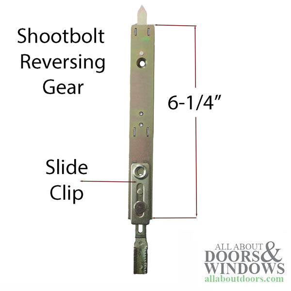 Shootbolt Reversing Gear Extension Tip for Multipoint lock - YDI - Shootbolt Reversing Gear Extension Tip for Multipoint lock - YDI