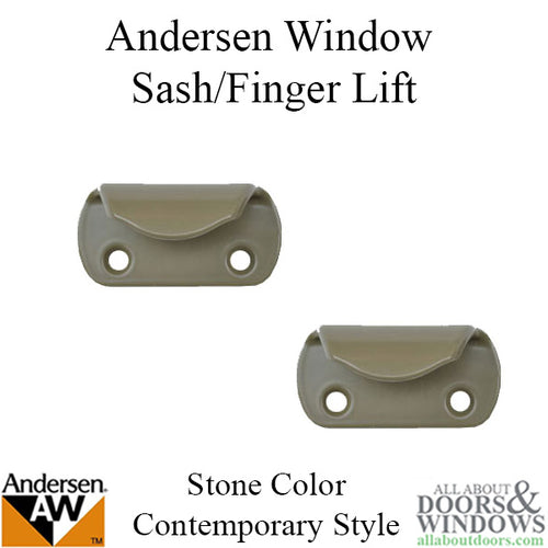 Andersen Contemporary Finger Lift,  Metal - Stone - Andersen Contemporary Finger Lift,  Metal - Stone