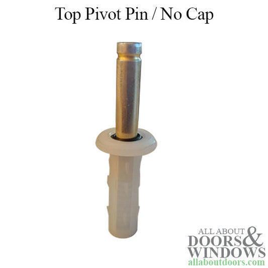 Bi-Fold Door Top Pivot, No Cap - 3/8" Diameter