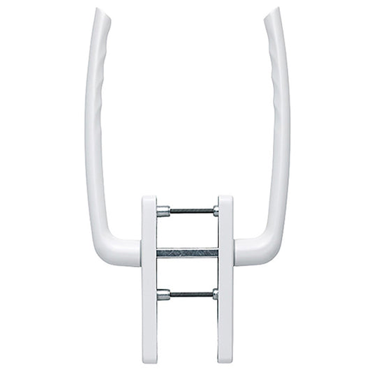 Tokyo Handle Set for Active Lift and Slide Door System, Keyed Both Sides, Pure White