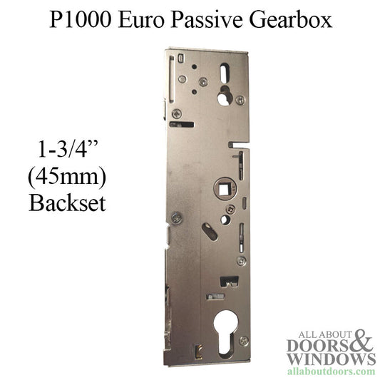 P1000 Passive Gearbox only 45/92, Euro Cylinder