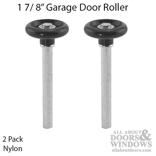 Standard Nylon Roller with 1 7/8 Inch Wheel - 2 Pack