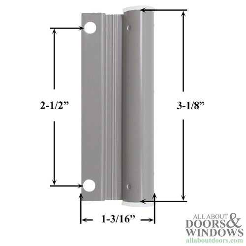 Andersen Upper Screen Door Hinge Leaf Sandstone (SDT) - Andersen Upper Screen Door Hinge Leaf Sandstone (SDT)
