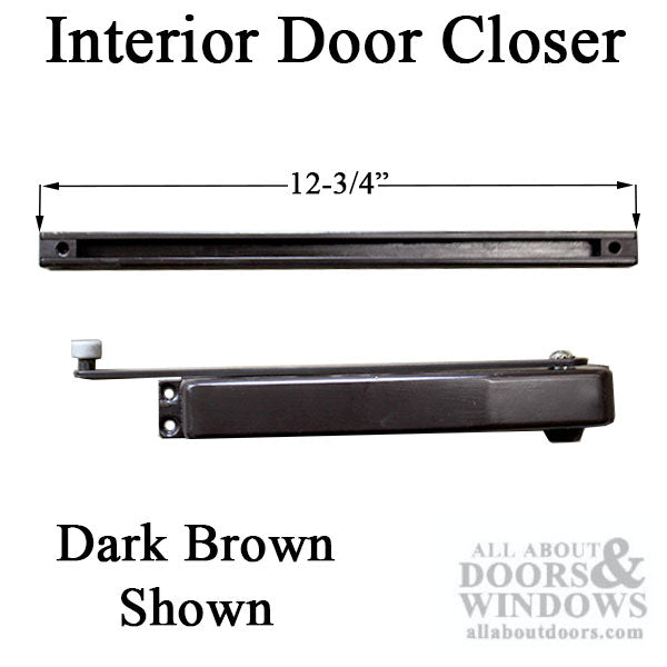 Low Profile Residential Mini Door Closer - Low Profile Residential Mini Door Closer