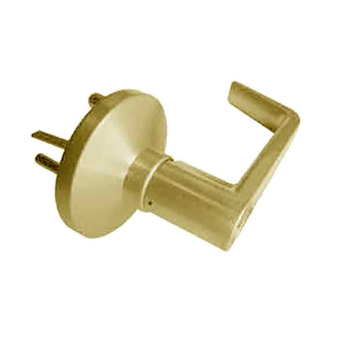 Keyed Lever Trim - Satin Brass - Keyed Lever Trim - Satin Brass