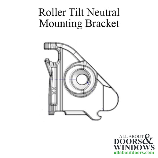 Weathershield Roller Mounting Bracket For Double Hung and Single Hung Windows