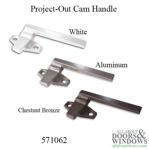 Project-Out two hole cam handle, Right Hand - Choose Color - Project-Out two hole cam handle, Right Hand - Choose Color