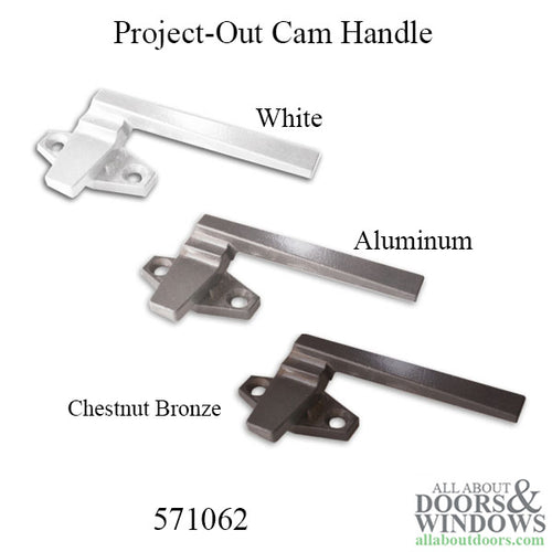 Project-Out two hole cam handle, Right Hand - Choose Color - Project-Out two hole cam handle, Right Hand - Choose Color