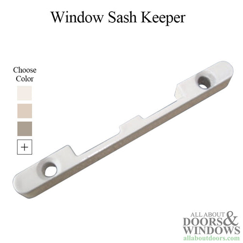 Keeper, Sweep Latch Window, Face Mount - Keeper, Sweep Latch Window, Face Mount