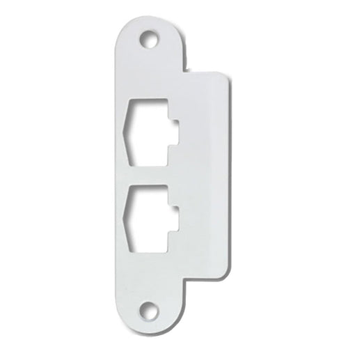 Strike Plate Cover - Andersen Frenchwood - 1990 to Present - White - Strike Plate Cover - Andersen Frenchwood - 1990 to Present - White