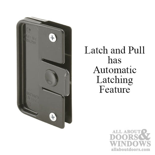 Discontinued - Latch & Pull with Automatic Latching Feature - Black - Discontinued - Latch & Pull with Automatic Latching Feature - Black