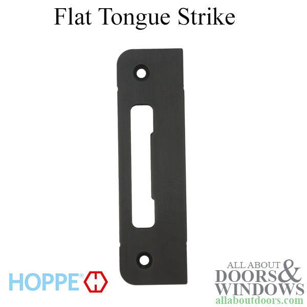 Strike Plate, PT0002N, Flat Tongue 1.30 x 4.57 - Oil Rubbed Brass - Strike Plate, PT0002N, Flat Tongue 1.30 x 4.57 - Oil Rubbed Brass