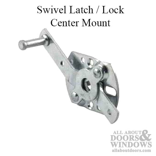 Swivel Latch / Lock - Center Mount - Swivel Latch / Lock - Center Mount