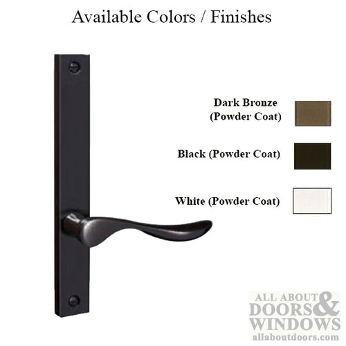 G-U Venice Handle and 30mm Plate Series, Zamac, Dummy, No Key, No Thumbturn (Handles DO NOT Move), Choose Color - G-U Venice Handle and 30mm Plate Series, Zamac, Dummy, No Key, No Thumbturn (Handles DO NOT Move), Choose Color