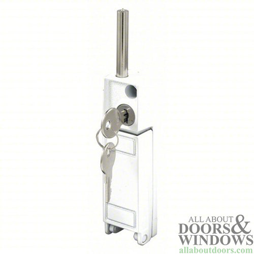 Keyed Bolt Lock for Sliding Patio Door - Keyed Bolt Lock for Sliding Patio Door