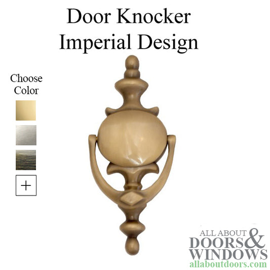 Imperial Knocker 8" - Choose Color