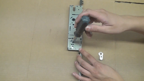 How to Install a Mortise (or Multipoint) Lock Cylinder Adapter: Euro Cylinder to American - How to Install a Mortise (or Multipoint) Lock Cylinder Adapter: Euro Cylinder to American