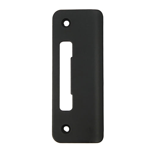 Strike Plate, PT0009N, Tongue curved lip 1.74 x 4.57 - Oil-Rubbed Brass - Strike Plate, PT0009N, Tongue curved lip 1.74 x 4.57 - Oil-Rubbed Brass