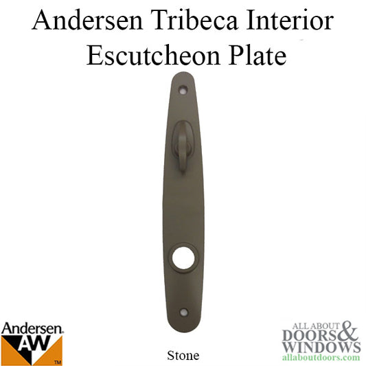 Plate, Escutcheon Andersen Tribeca , New Style - Stone