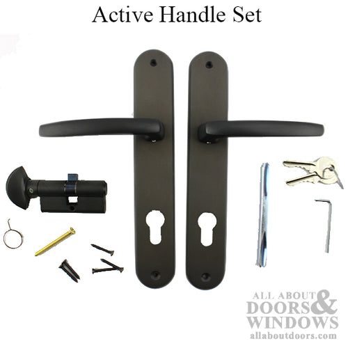 Pella Active Handle set, special size PZ 85 mm, Conventional - Oil Rubbed Bronze - Pella Active Handle set, special size PZ 85 mm, Conventional - Oil Rubbed Bronze