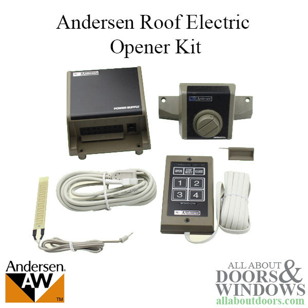 Electric Opener Kit - Andersen Roof Window - Electric Opener Kit - Andersen Roof Window