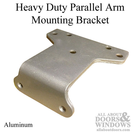 Parallel Arm Mounting Bracket for Heavy Duty Door Closer, Bronze