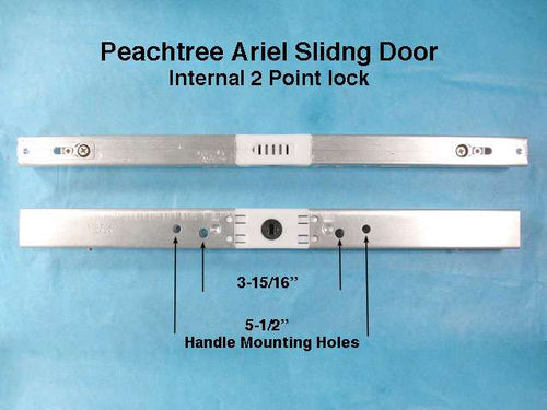 Peachtree Ariel Sliding Door Handle Set -  SEE NOTES - Peachtree Ariel Sliding Door Handle Set -  SEE NOTES