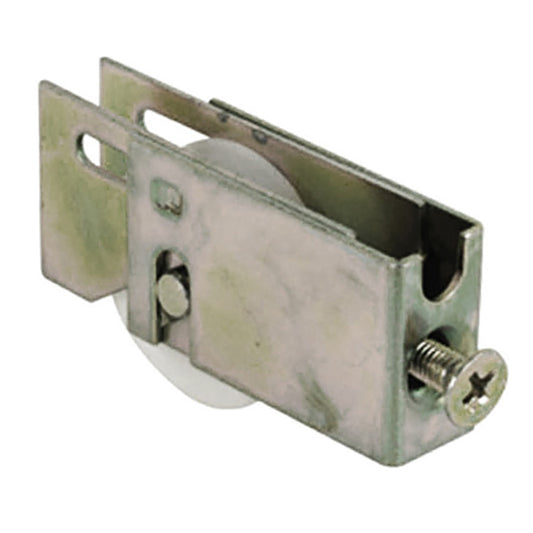 Sliding Patio Door Roller Assembly with Nylon Ball Bearing, 1-½" Nylon Wheel Diameter