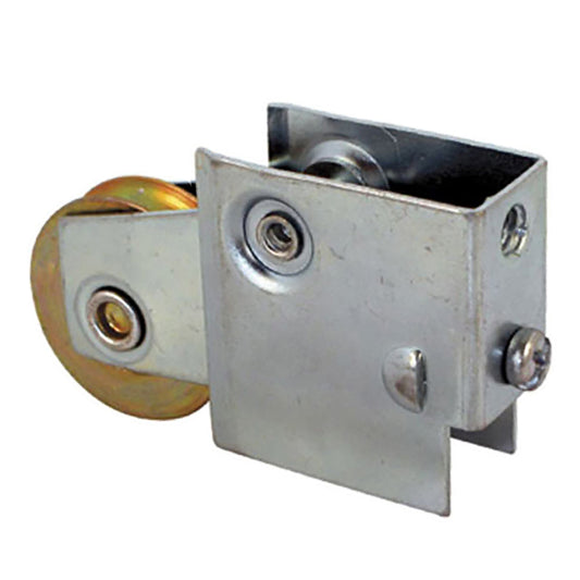 Sliding Patio Door Roller Snap In Locking Tab 1.5 Inch Steel Wheel Door Roller