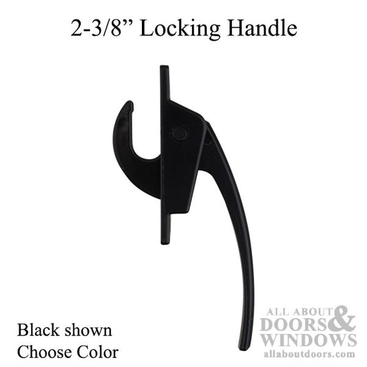 Locking Handle,  2-3/8" screw Spacing - Choose Color