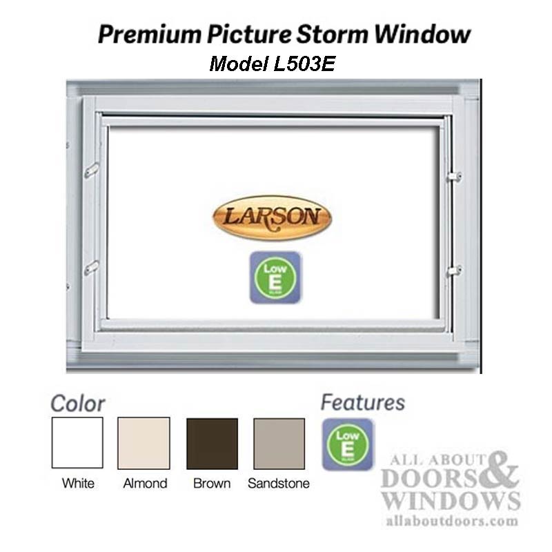 Larson Premium Picture window, Low-E Glass - Larson Premium Picture window, Low-E Glass