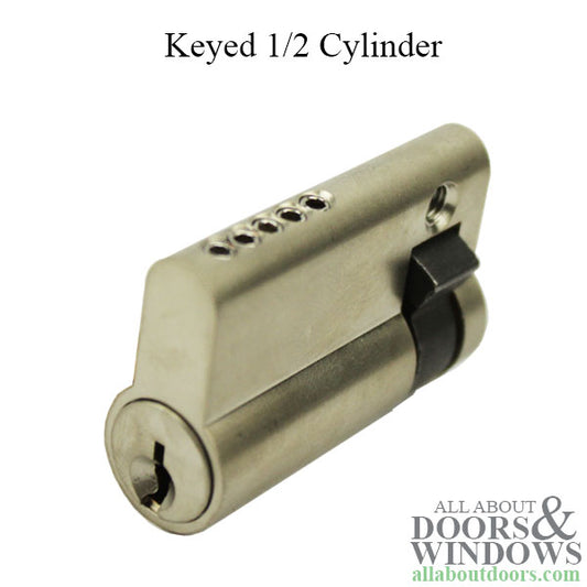 31.5/10 Inactive Keyed 1/2 cylinder