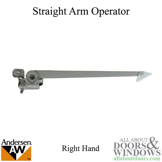 Straight Arm Operator, Corrosion Resistant, 12" Arm, Right Hand, 1995 to Present