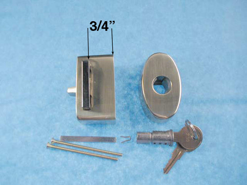 Storm Door Deadbolt with 0.75 Inch Offset - Storm Door Deadbolt with 0.75 Inch Offset