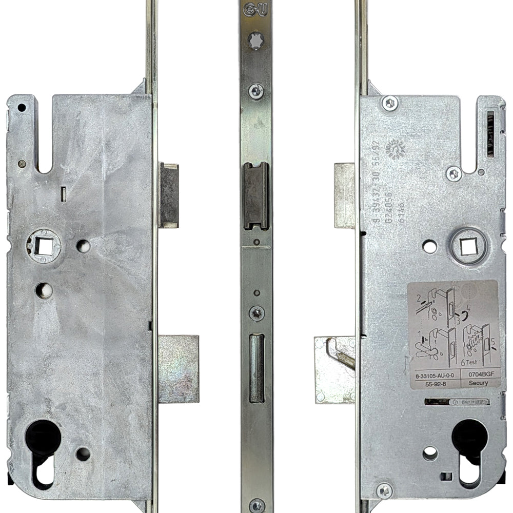 G-U Rhino Active 55/92 3-Point Hook (Shootbolt Extensible to 5 Points) - Silver Ferguard - G-U Rhino Active 55/92 3-Point Hook (Shootbolt Extensible to 5 Points) - Silver Ferguard