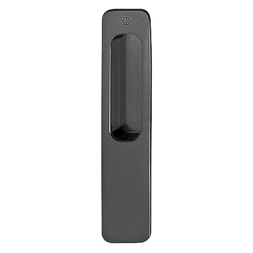 Brass Finger Pull for HOPPE Lift and Slide Door Systems - Matte Black - Brass Finger Pull for HOPPE Lift and Slide Door Systems - Matte Black