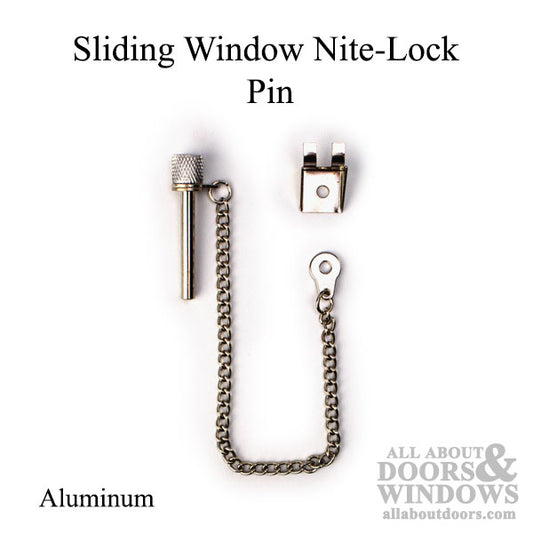 Sliding Window Nite-Lock Pin