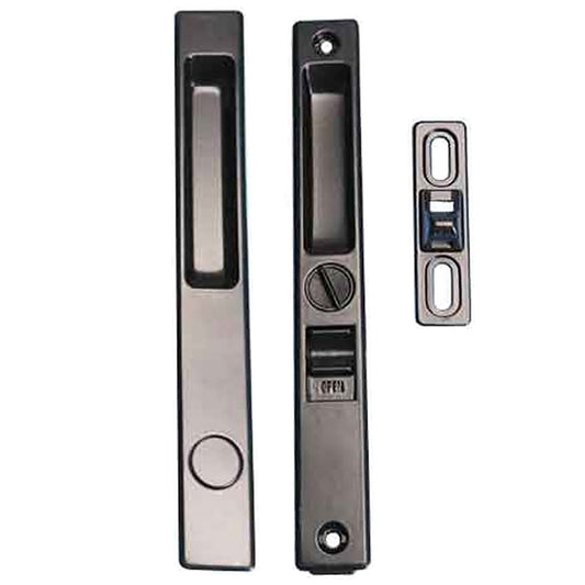 Flush Mount Handles For Patio Doors Non Keyed 6.5625 Inch Hole Center