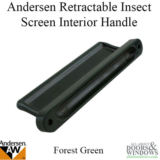 Retractable Insect Screen Interior Handle, For Andersen FGD made August 2003 - May 2007
