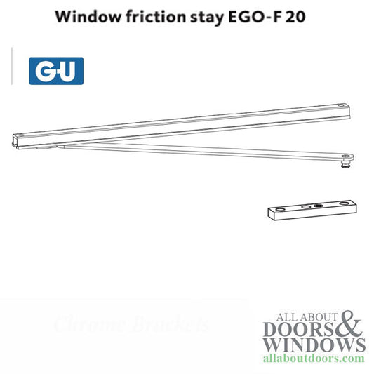 G-U Ferco Window Friction Stay, EGO-G 20