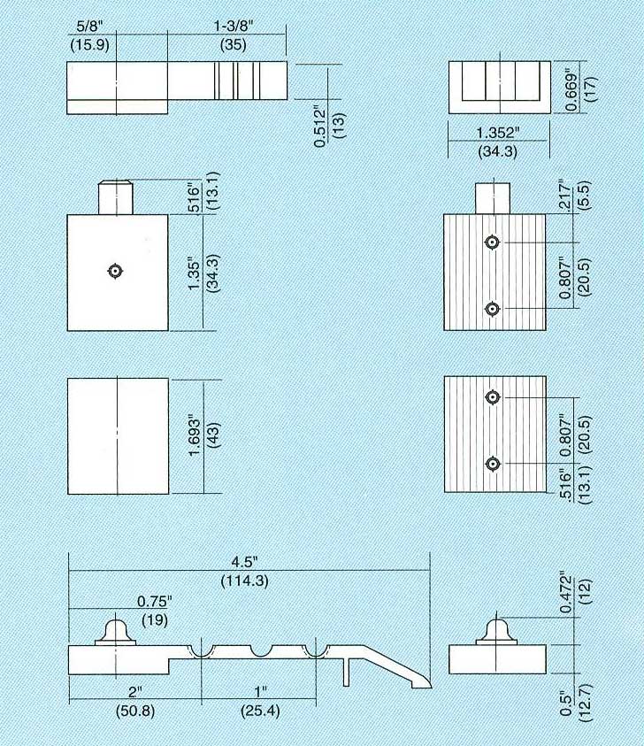 Store Front Commercial Doors Pivot Hinge Aldora, Left Hand - Store Front Commercial Doors Pivot Hinge Aldora, Left Hand